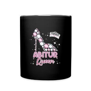 Abitur Queen Abi 2024 Diplômées du secondaire Drôle - Mug uni - noir - Devant