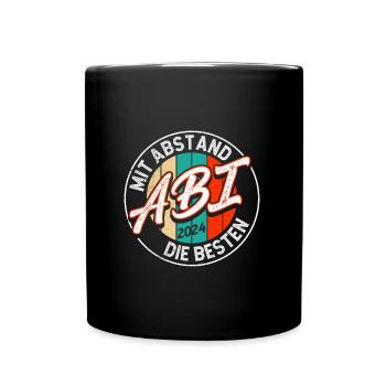 Abitur 2024 Abi De loin les meilleurs diplômés du secondaire - Mug uni - noir - Devant