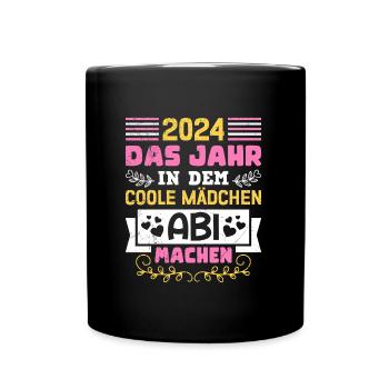 2024 The Year Cool Girls Graduate from High School - Full Colour Mug - black - Front