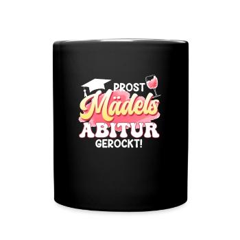 Abi PROST GIRLS High School Graduation Rocked High School Graduate - Full Colour Mug - black - Front
