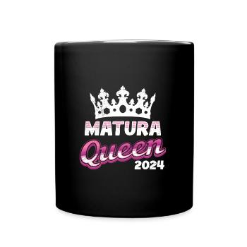 Remise des diplômes d’études secondaires de la reine de la maturité 2024 - Mug uni - noir - Devant