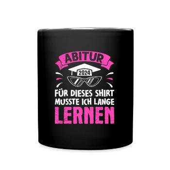 Pour cette chemise, j’ai dû apprendre - Mug uni - noir - Devant