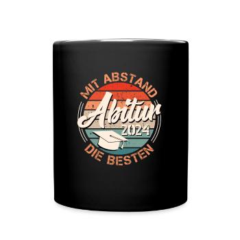 Abitur 2024: By far the BEST high school graduates - Full Colour Mug - black - Front