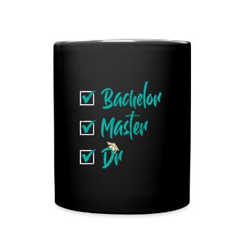 Baccalauréat Maître Dr. Doctorat Réussi - Mug uni - noir - Devant