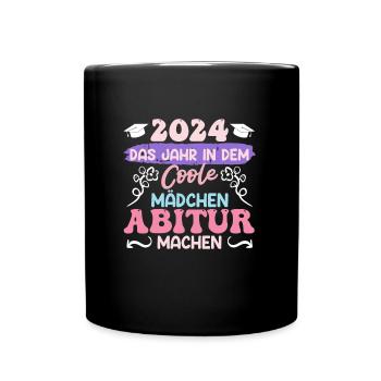 2024 The Year Cool Girls Graduate from High School - Full Colour Mug - black - Front
