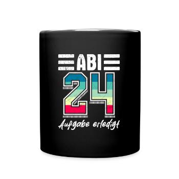 Abi 24 task completed by high school graduates in 2024 - Full Colour Mug - black - Front