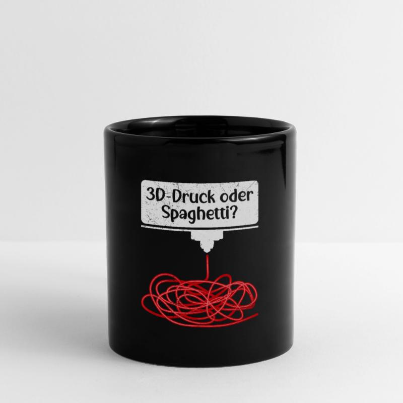 L’impression 3D ou l’impression 3D spaghetti échouent Mug uni