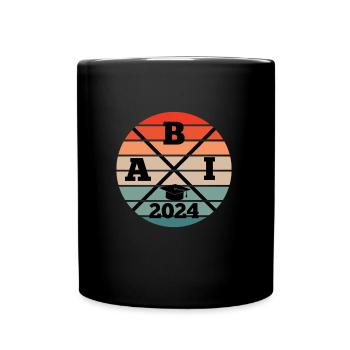 ABI 2024 Abitur Abitur School Leaving Certificate - Full Colour Mug - black - Front