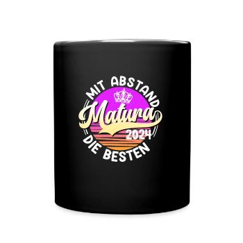 MATURA 2024 De loin le meilleur diplômé du secondaire - Mug uni - noir - Devant