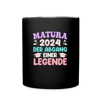 Matura 2024 : le départ d’une fille légendaire - Mug uni - noir - Devant