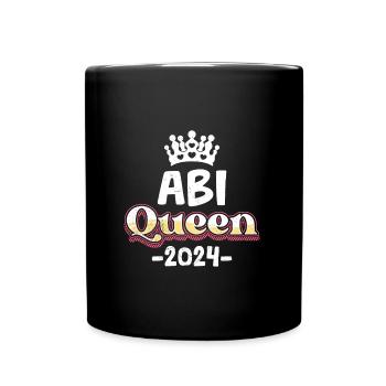Abitur Queen Abi 2024 Diplômées du secondaire Drôle - Mug uni - noir - Devant