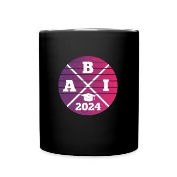 ABI 2024 Abitur Abitur School Leaving Certificate - Full Colour Mug - black - Front