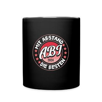 Abi 2024 Abitur By far the best Funny things - Full Colour Mug - black - Front
