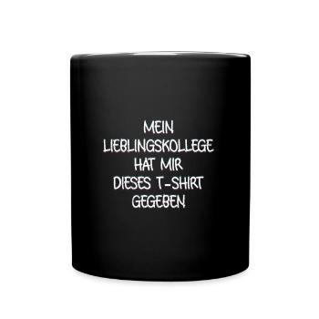 Abschied Mein Lieblingskollege Dieses T-Shirt - Tasse einfarbig - Schwarz - Vorne