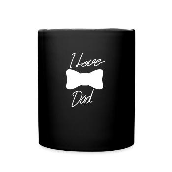 I love dad - Full Colour Mug - black - Front