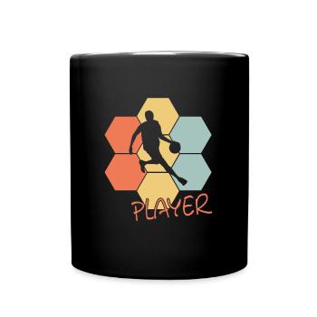 Basketball Player Bball Streetball - Tasse einfarbig - Schwarz - Vorne