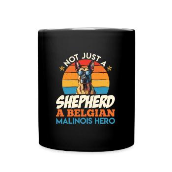Malinois Held MEHR ALS NUR EIN SHEPHERD MALINOIS - Tasse einfarbig - Schwarz - Vorne