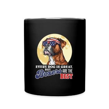 Boxer allemand MAIS LES BOXEURS SONT LES MEILLEURS Cooles - Mug uni - noir - Devant