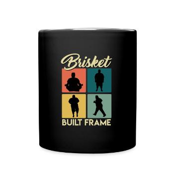 Fleischfresser BISKET BUILT FRAME BBQ - Tasse einfarbig - Schwarz - Vorne