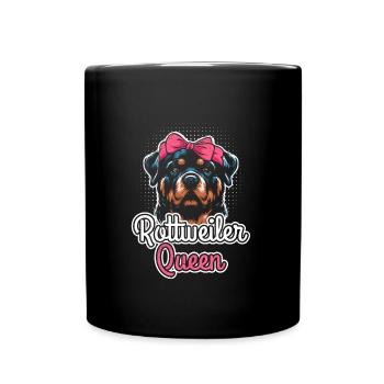 ROTTWEILER QUEEN Rottie Propriétaire Rotti Femmes Rotti - Mug uni - noir - Devant