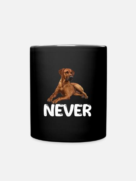 Rhodesian Ridgeback JAMAIS Sture Ridgebacks - Mug uni - noir