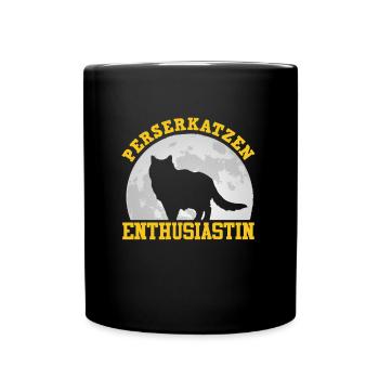 PERSIAN CAT ENTHUSIAST Persian Cat Mom - Full Colour Mug - black - Front