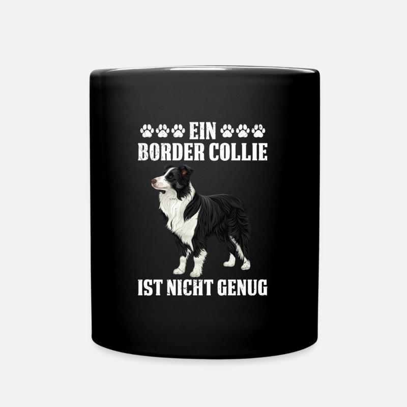 Border Collie UN BORDER COLLIE NE SUFFIT PAS - Mug uni - noir