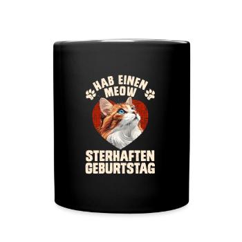 Turc Van Lover HAVE A MIAOUL STERIOUS - Mug uni - noir - Devant