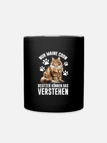 Maine Coon SEUL PROPRIÉTAIRE DE MAINE COON Drôle - Mug uni - noir
