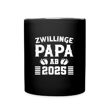 PAPA GÉMEAUX DE 2025 Papa Gémeaux drôle - Mug uni - noir - Devant