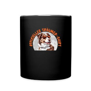 Aussie OFFICIAL DREAMER SHIRT Mom - Full Colour Mug - black - Front