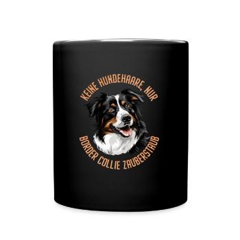 Border Collie PAS DE POILS DE CHIEN UNIQUEMENT BORDER COLLIE - Mug uni - noir - Devant