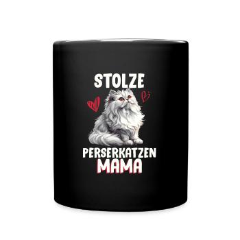 Chat Persan PROUD PERSIAN CATS MAMAN Persan - Mug uni - noir - Devant