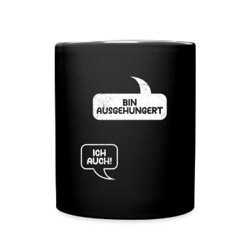 Pregnant I'M STARVING TOO! Fun - Full Colour Mug - black - Front
