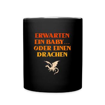Pregnancy Dad EXPECTING A BABY OR - Full Colour Mug - black - Front