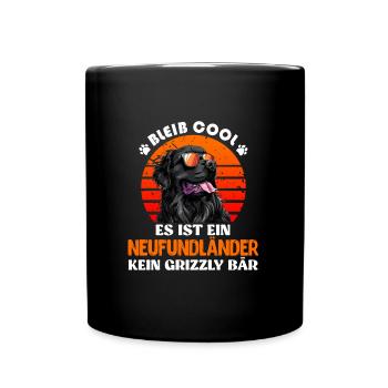 Newfie RESTEZ AU FRAIS PAS DE GRIZZLI JUSTE UN - Mug uni - noir - Devant