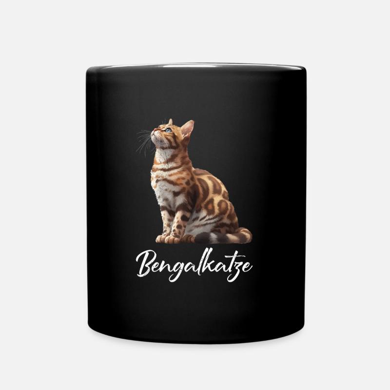 Propriétaire de chat Bengal Amoureux des chats Bengal Bengal - Mug uni - noir