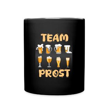 Beer Team Cheers Beer Friends Beer Drinkers Bavaria - Full Colour Mug - black - Front