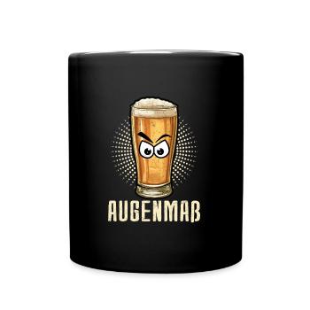 Outer Measure Beer with Eyes Measure of Beer - Full Colour Mug - black - Front