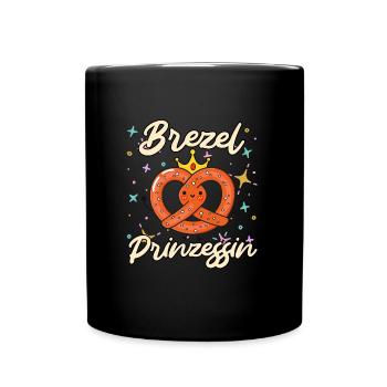 Bretzels Impératrice Bretzel Princesse Bavière Femmes - Mug uni - noir - Devant