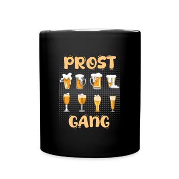 Cheers Gang Cheers Party Beer Drinkers - Full Colour Mug - black - Front
