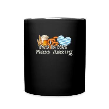 Munich Folk Festival DES IS MEI MADE-TO-MEASURE SUIT Funny - Full Colour Mug - black - Front