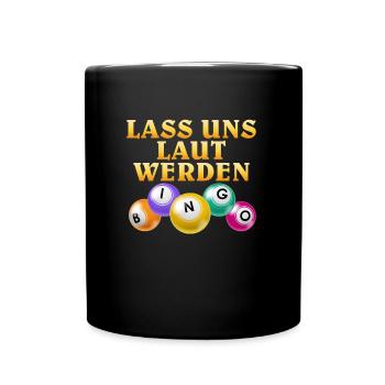Bingo Players LET'S GET LOUD BINGO Fun - Full Colour Mug - black - Front