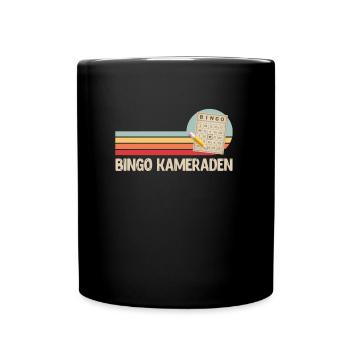 BINGO COMRADES Bingo Evenings Friends Bingo - Full Colour Mug - black - Front