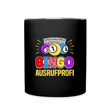 BINGO EXCLAMATION Pro Funny Bingo Player Bingo - Full Colour Mug - black - Front