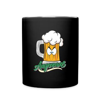 Munich Folk Festival AUGENMAẞ Funny Beer Tent - Full Colour Mug - black - Front