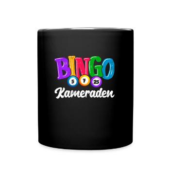 Bingo Lovers BINGO COMRADES Funny Bingo - Full Colour Mug - black - Front