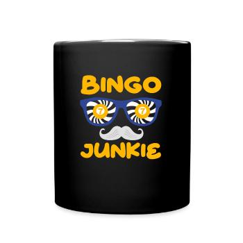 Bingo Player BINGO JUNKIE Binge Lover - Full Colour Mug - black - Front