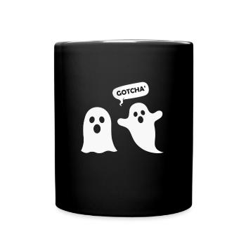 Halloween Costume Kids GOTCHA! Fun - Full Colour Mug - black - Front