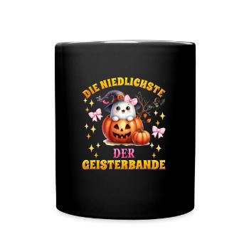 Halloween LE GANG DE FANTÔMES LE PLUS MIGNON Drôle - Mug uni - noir - Devant